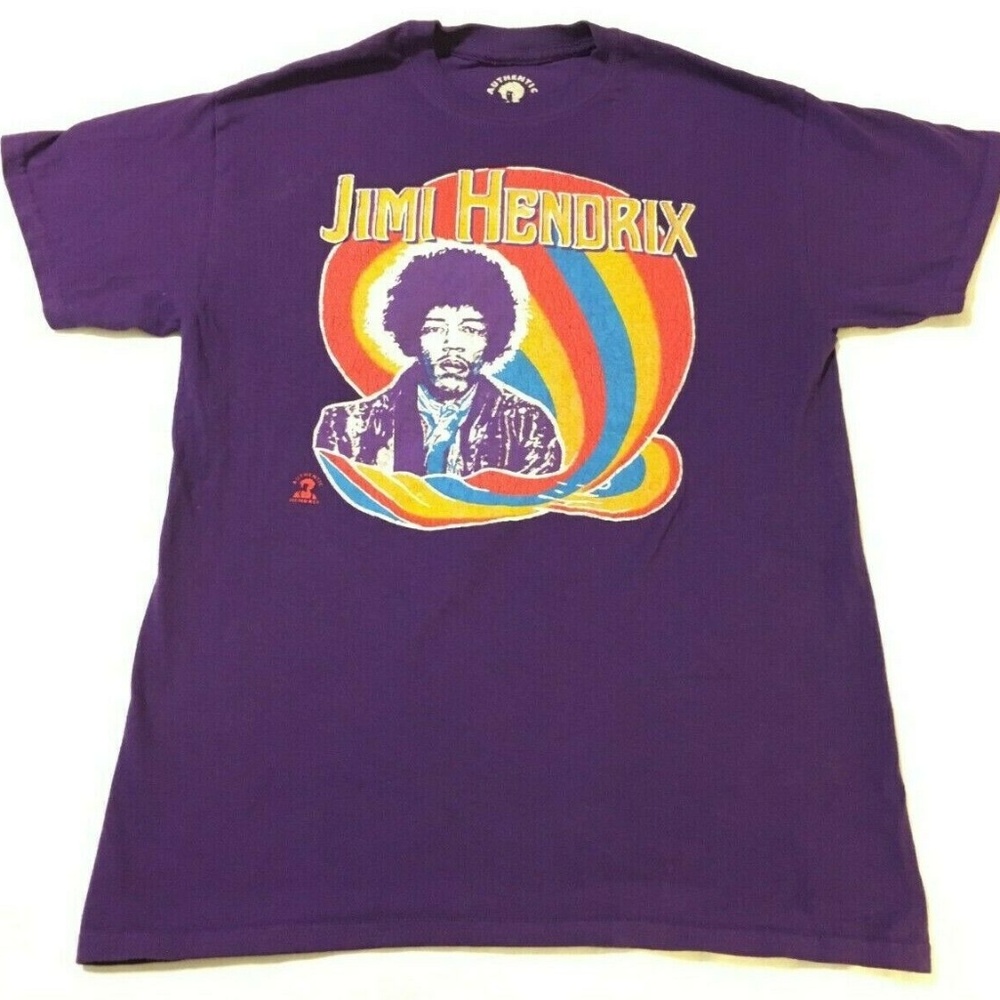 Jimi Hendrix T-Shirt Purple Haze portrait Experien